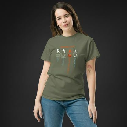 Urbanblissed Basketball Unisex Classic Tee | Streetwear Graphic T-Shirt