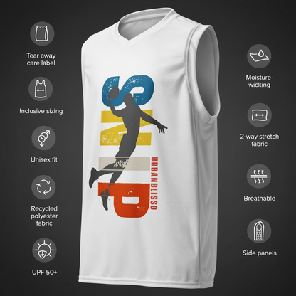 Urbanblissed Unisex Basketball Jersey – Streetwear Athletic Fit