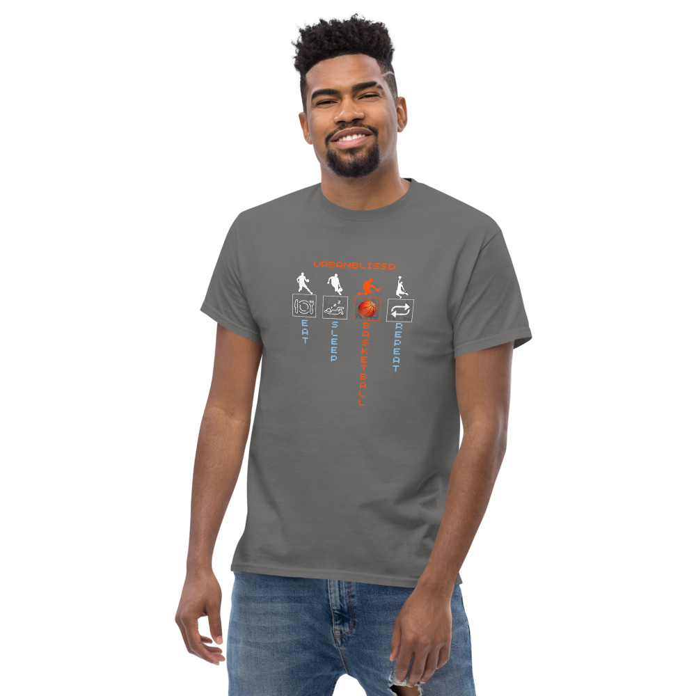 Urbanblissed Basketball Unisex Classic Tee | Streetwear Graphic T-Shirt