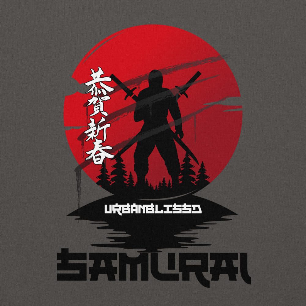 Urbanblissed Samurai Unisex Hoodie – Premium Streetwear Inspired by Warrior Spirit