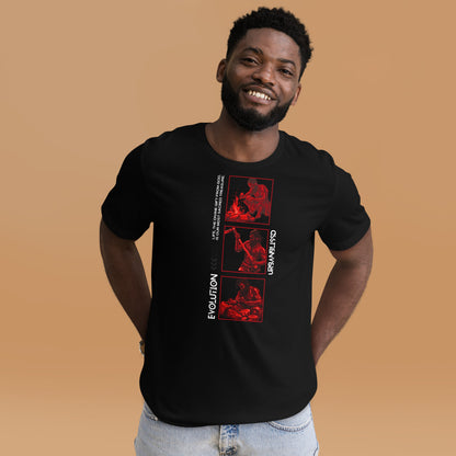 Urbanblissed Evolution Unisex T-Shirt | Premium Streetwear Graphic Tee