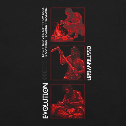 Urbanblissed Evolution Unisex T-Shirt | Premium Streetwear Graphic Tee